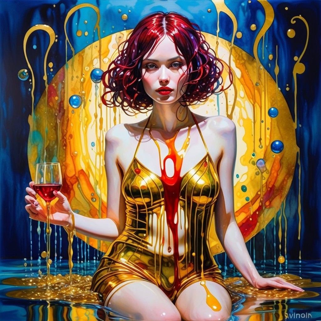 The Alchemy of Gold and Crimson