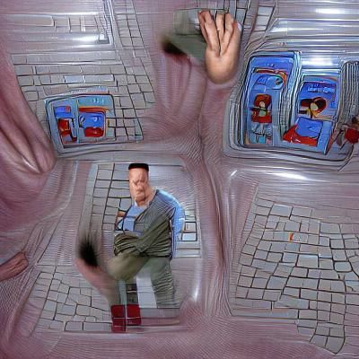 Tom Hanks being held captive in a pocket dimension