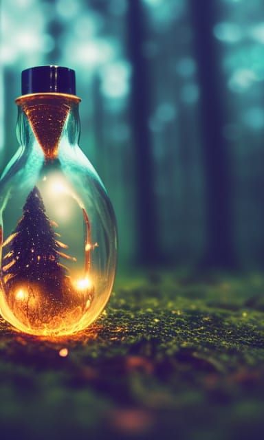 Bottled Forest in the Woods undefined