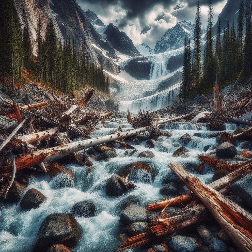 mountain river