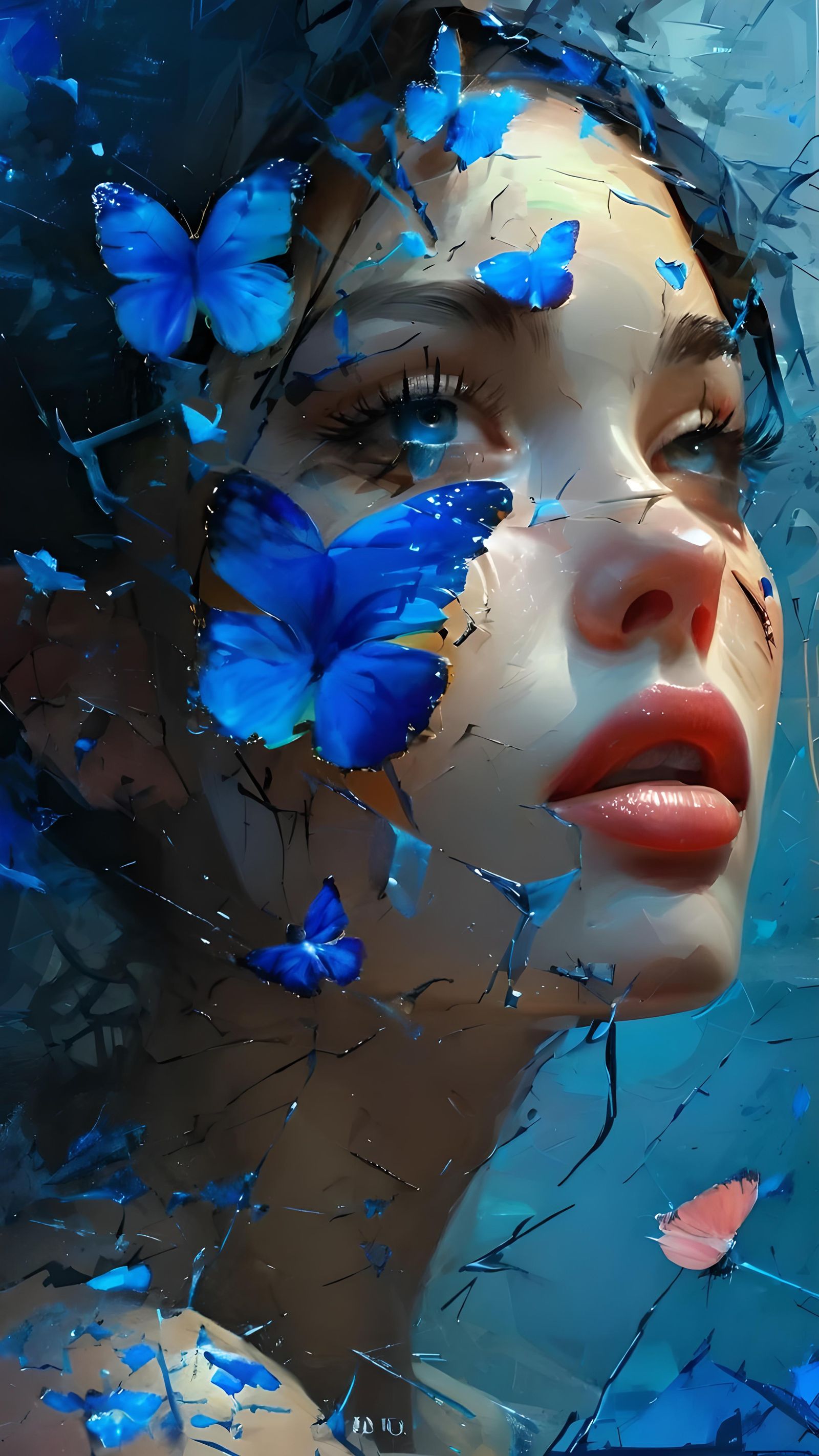 "Butterflies and Broken Glass II"