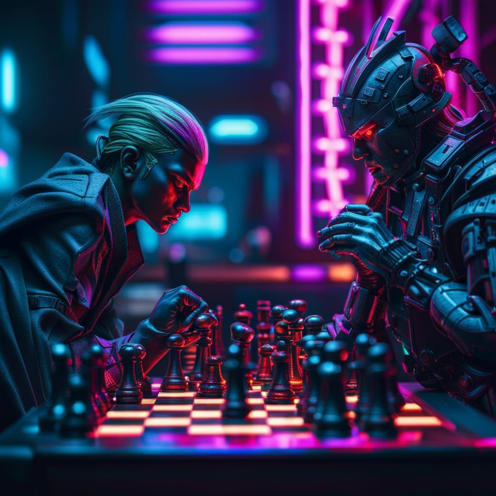 Do Androids Dream of Electric Chess?  by @Lorelei Fae