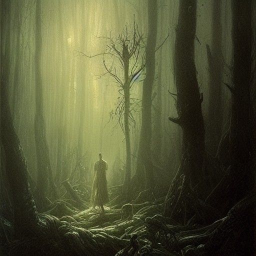 Scary Forest Creature