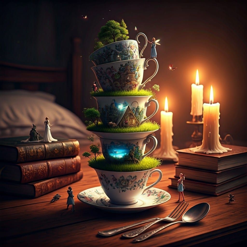 Tiny People, Giant Cups Adventure