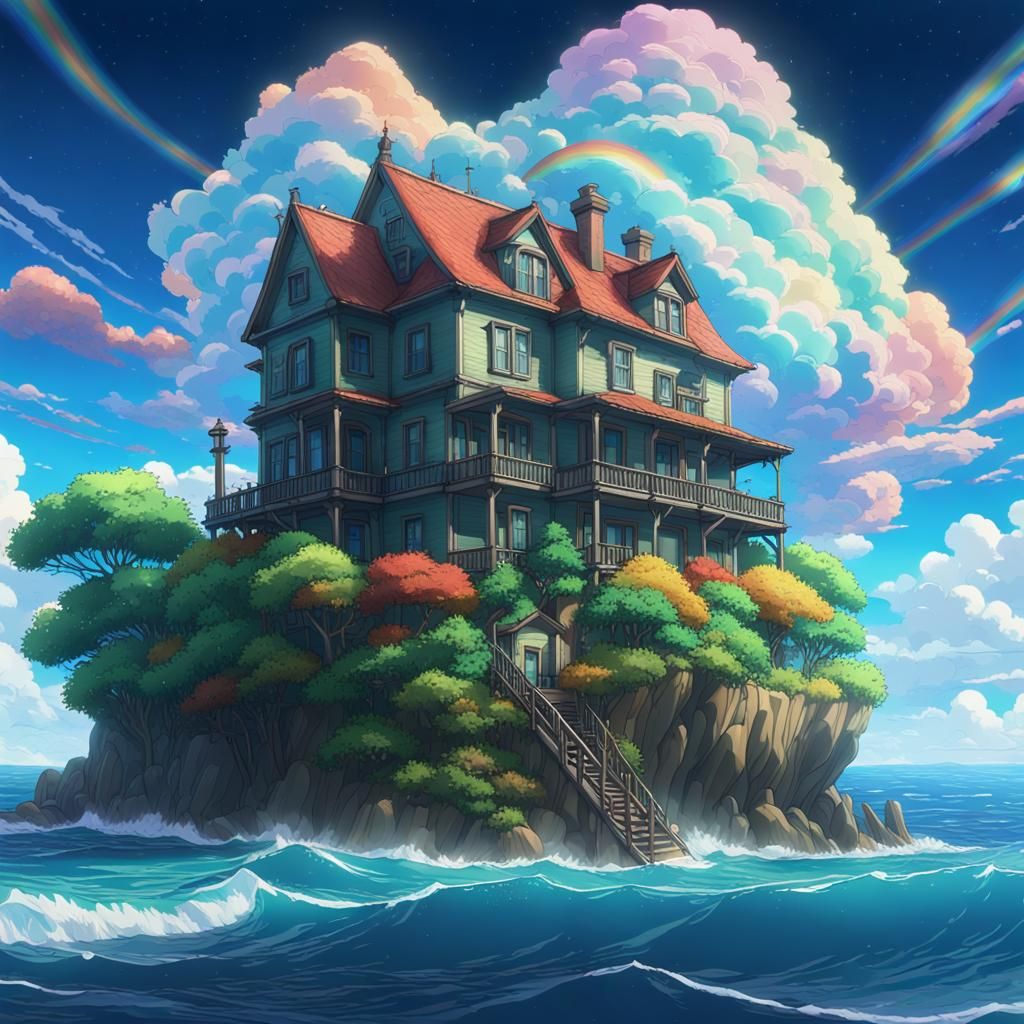 studio-ghibli style - AI Generated Artwork - NightCafe Creator