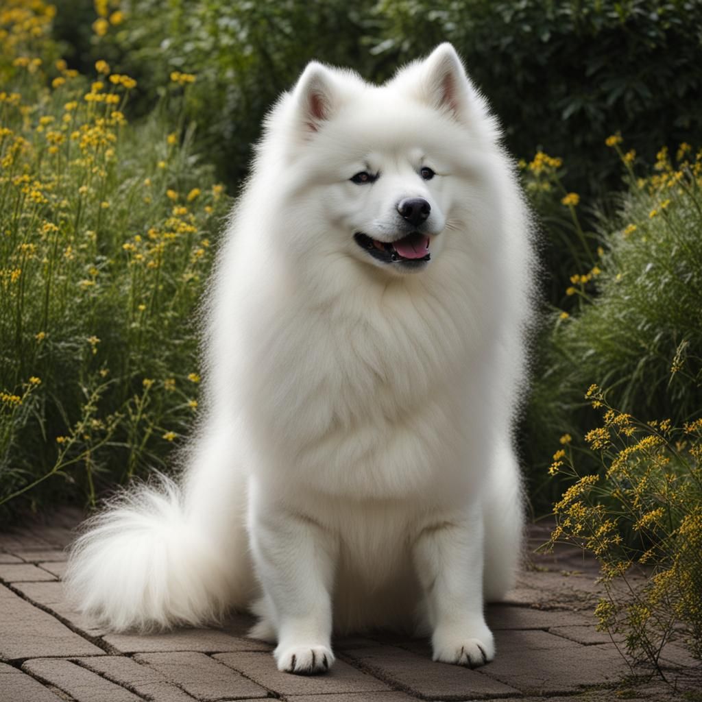 Samoyed - Ai Generated Artwork - Nightcafe Creator