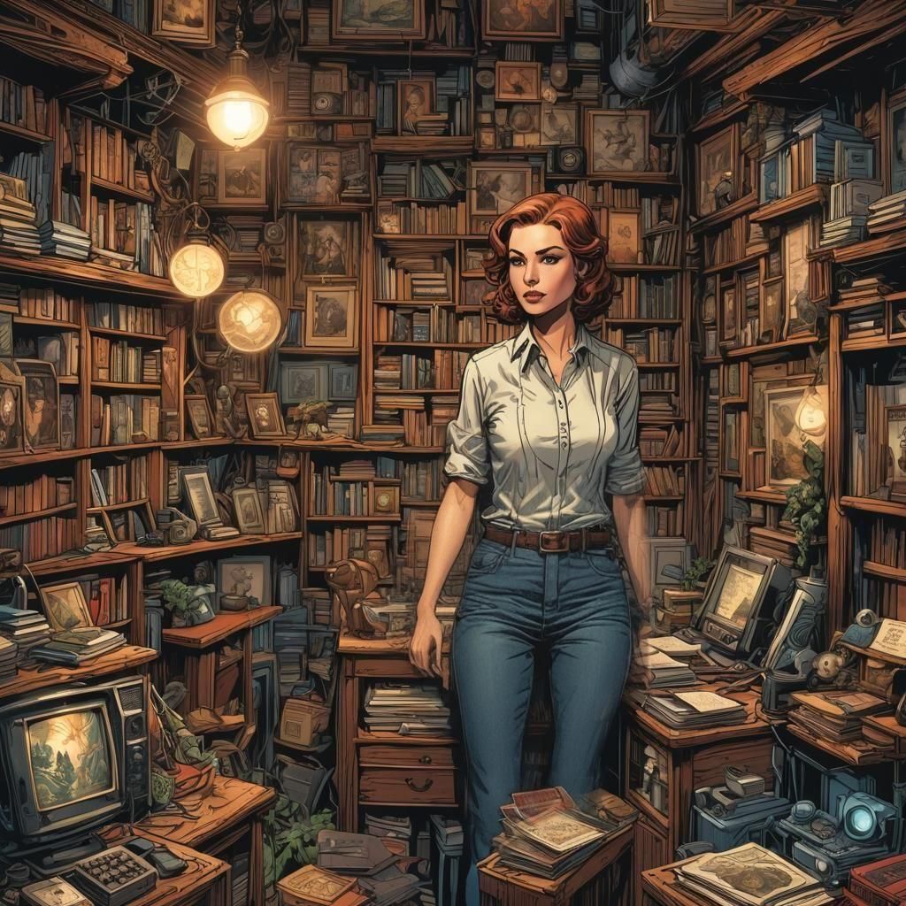 the lady who lives here