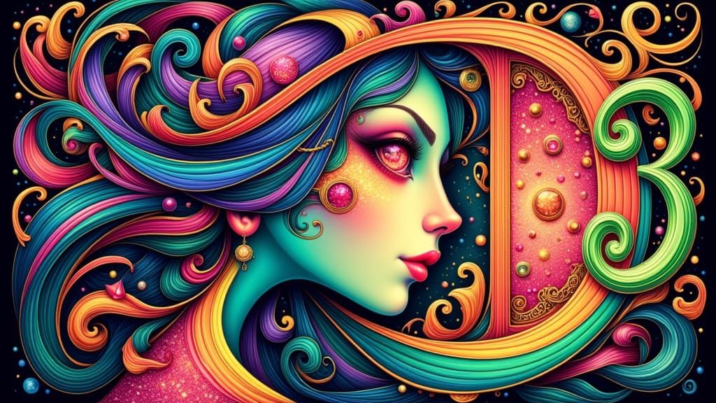 Whimsical Nouveau D3