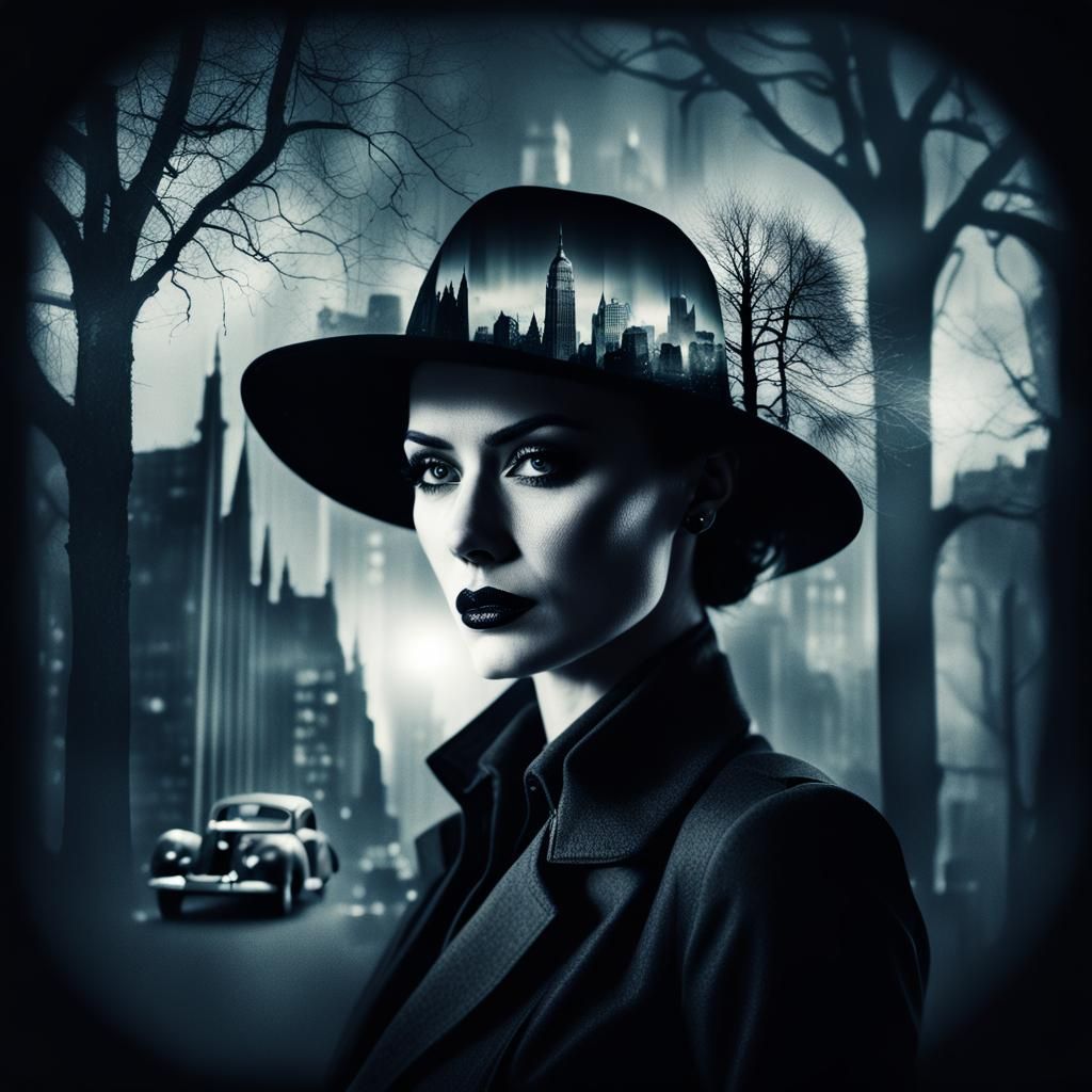 detective lady - AI Generated Artwork - NightCafe Creator