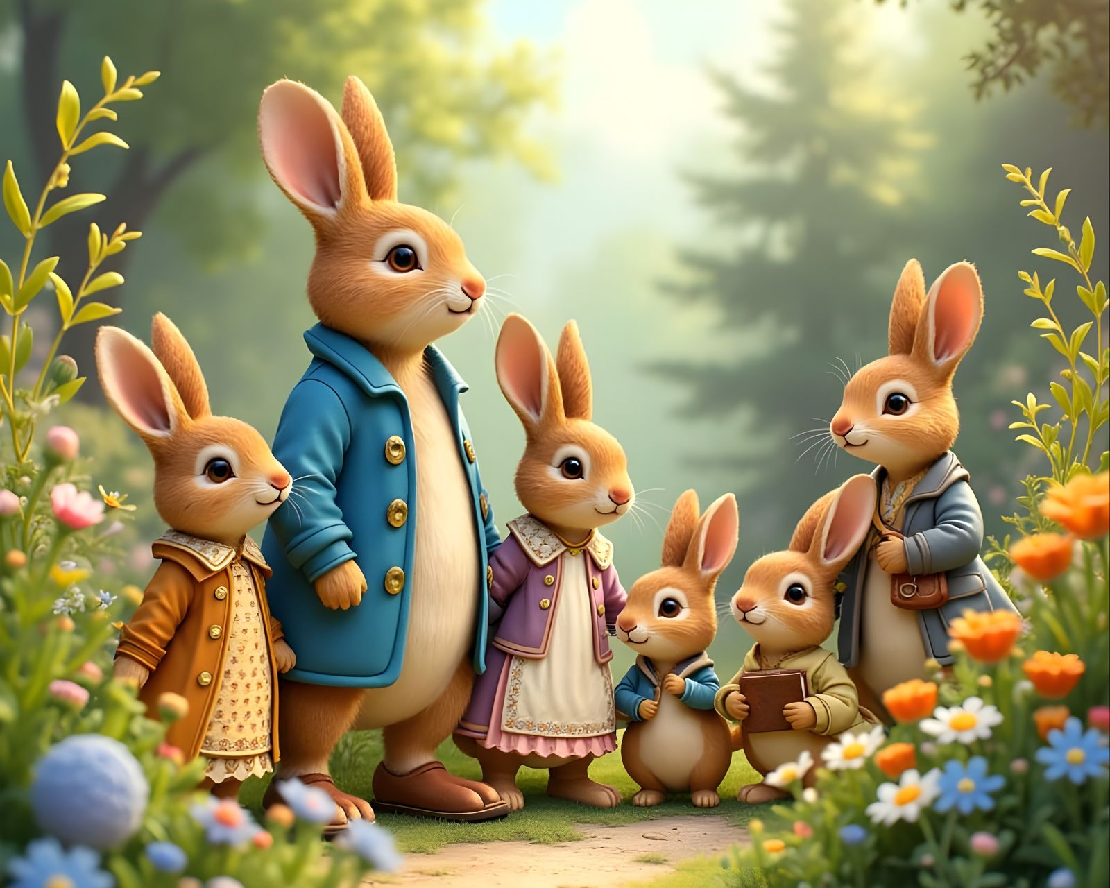 The Tale of the Flopsy Bunnies by Beatrix Potter  by @Gary Murakami