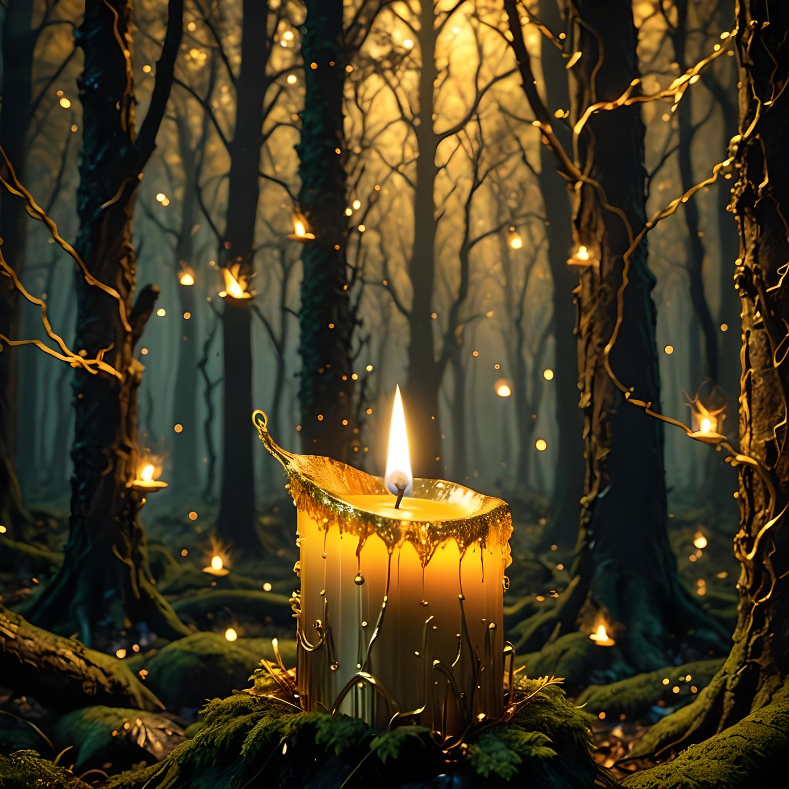 Golden Night  by @Jannah