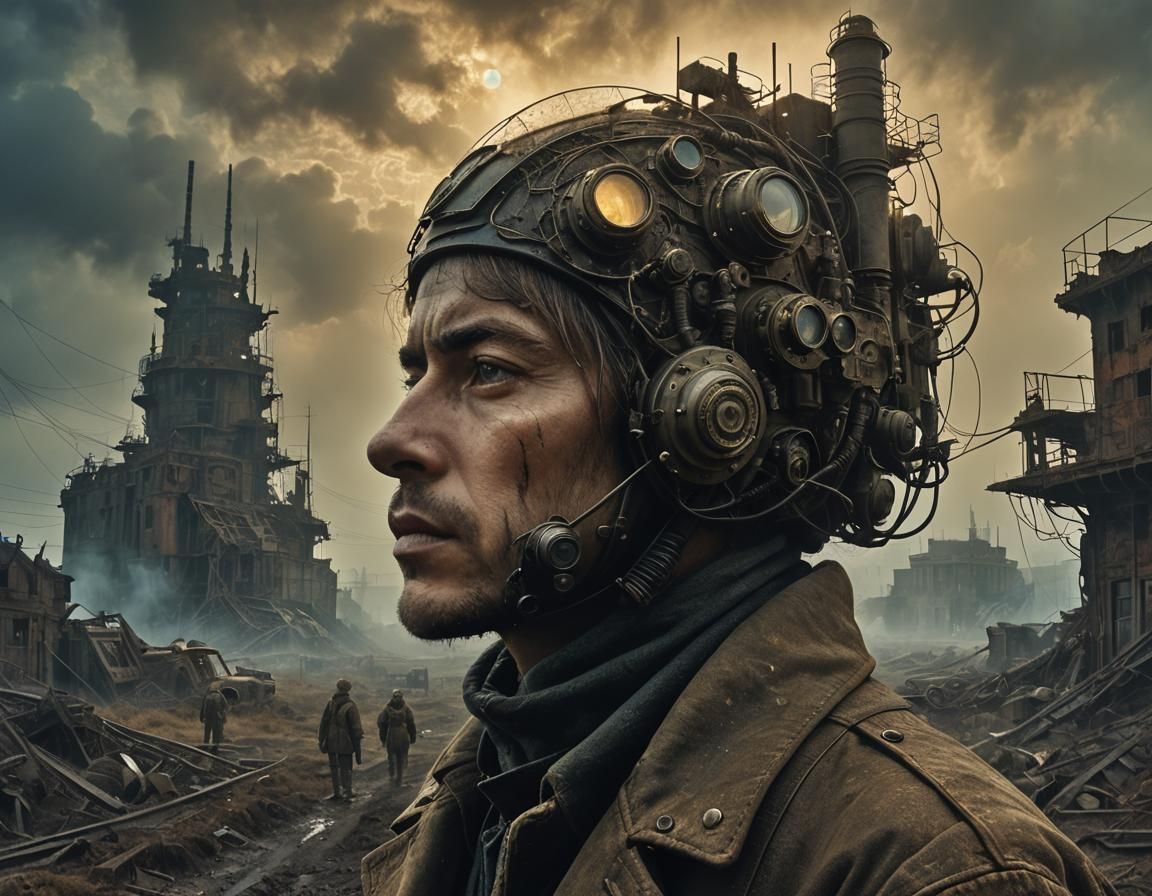 Apocalyptic Protagonist   by @Spherex_von_Vinous