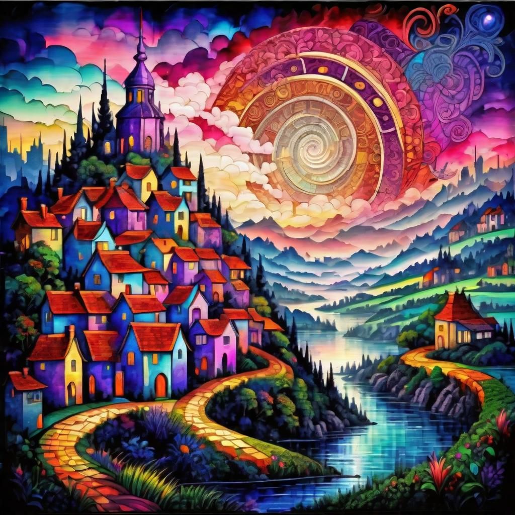 Utopian Peaceful World   by @RLP