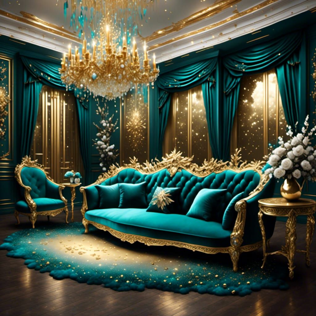 golden, shine, fantastical, fantastic scenery,  <lora:Goshi:...