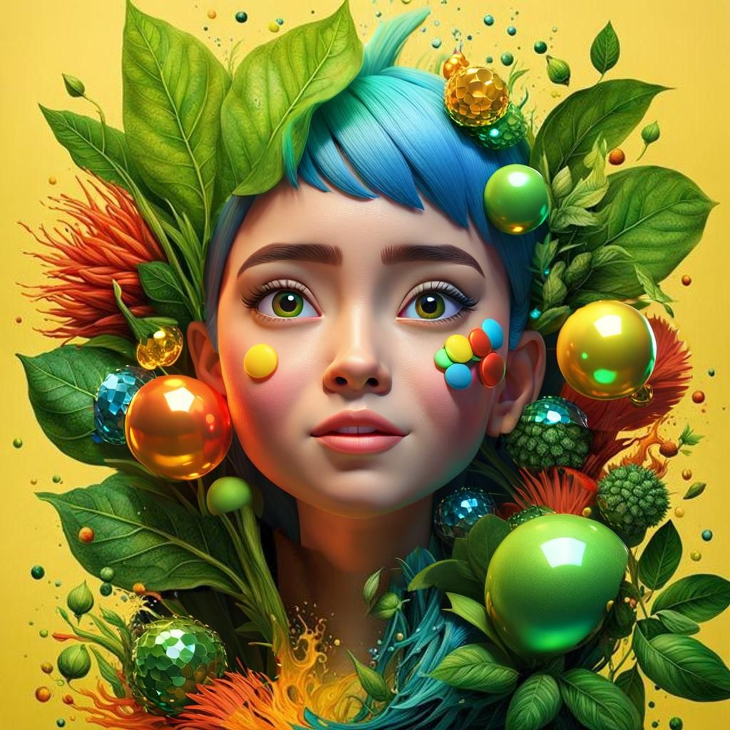 Faces collection, bright