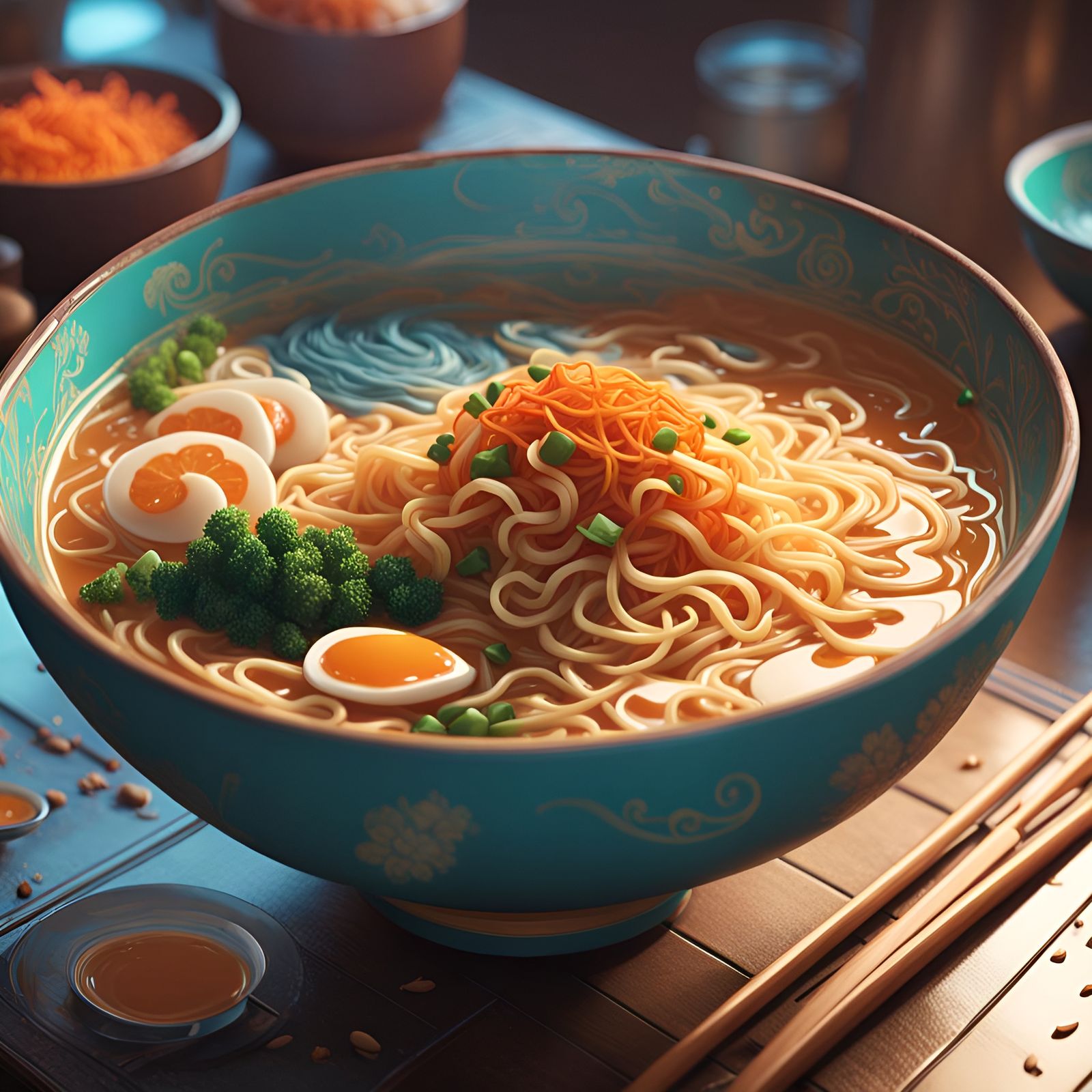 Ramen  by @Plaguey
