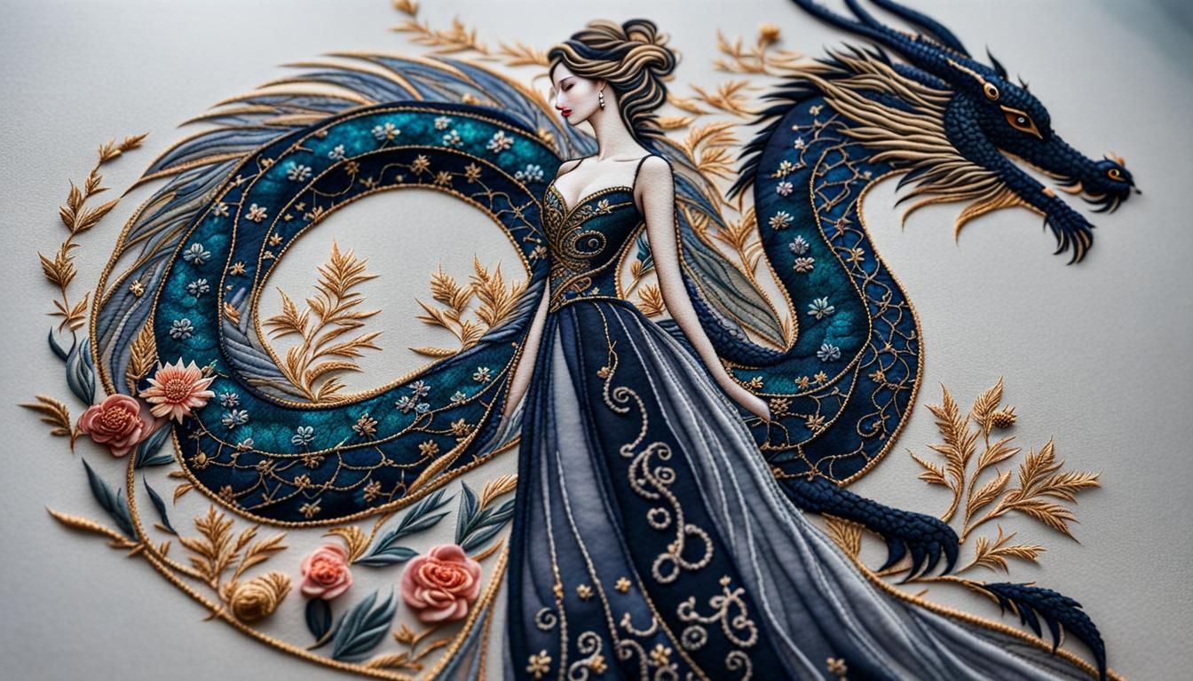 Dragon bride  by @MacMikkola