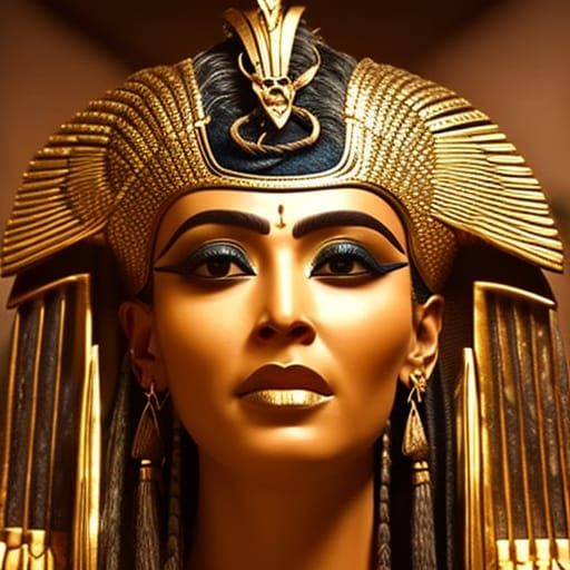 Bust of Cleopatra - AI Generated Artwork - NightCafe Creator