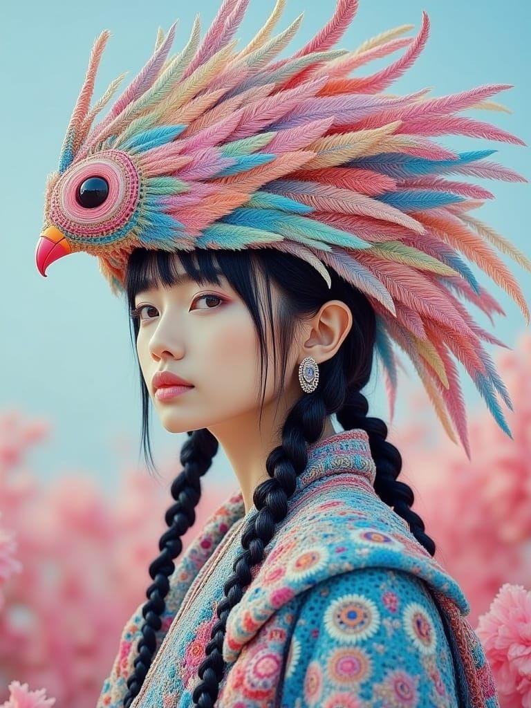 I'm wearing my craziest hat, especially for you!  by @Fella Spears