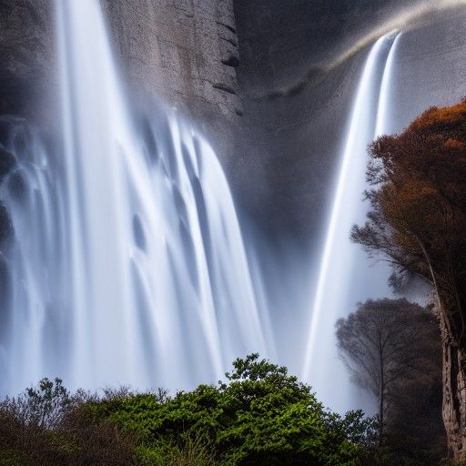 waterfalls