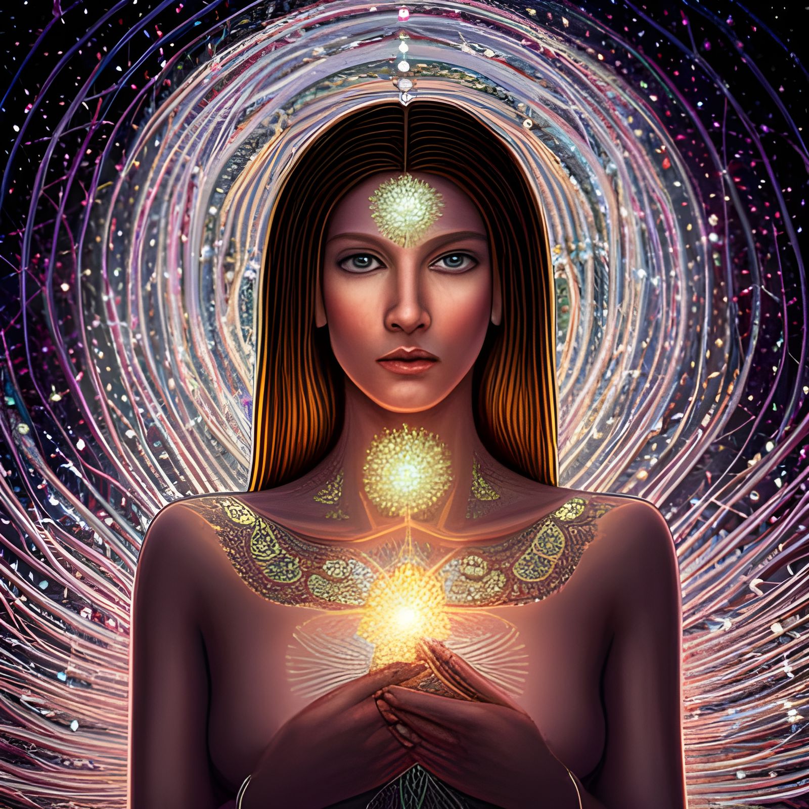 New Age Woman - AI Generated Artwork - NightCafe Creator