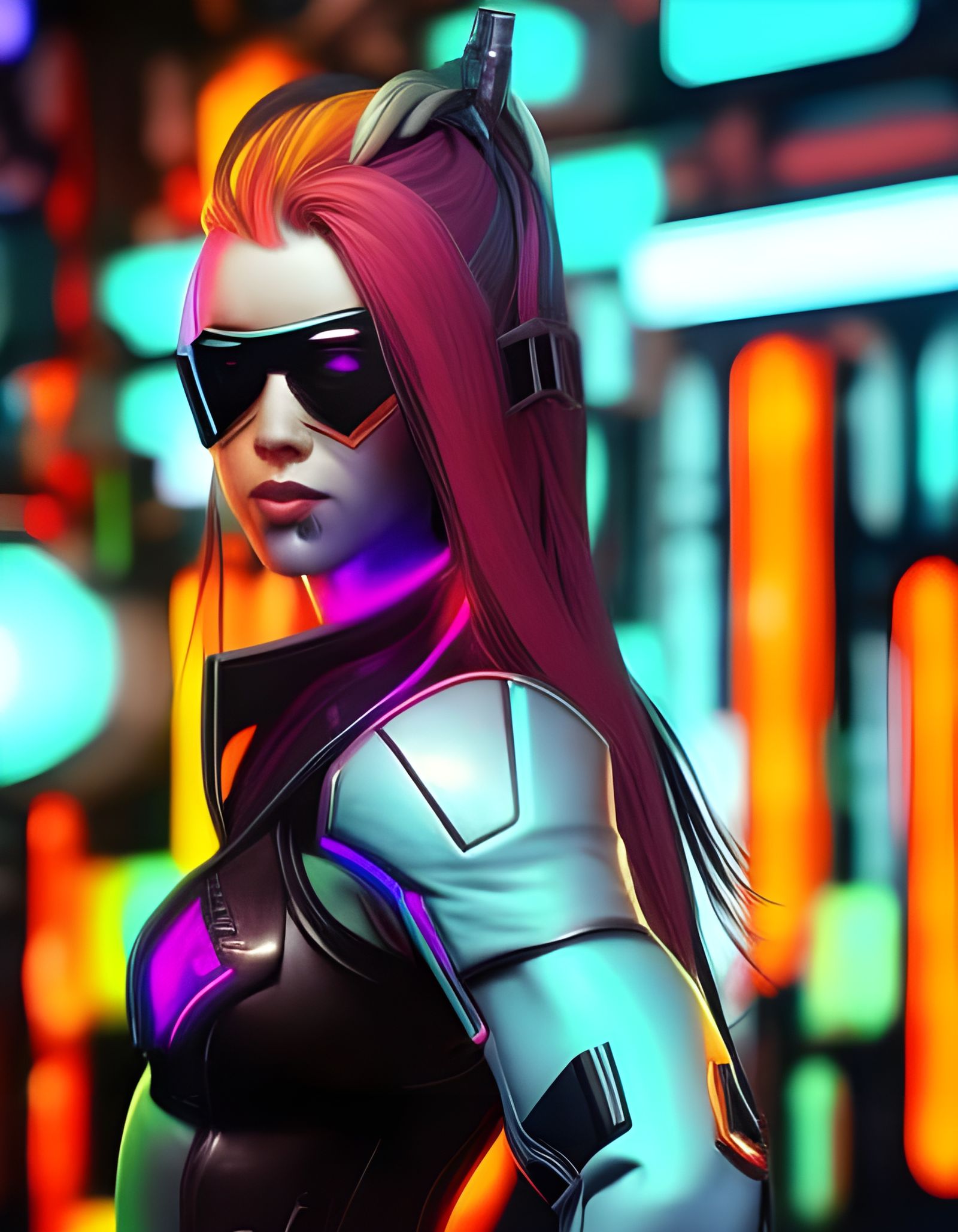 Cyberpunk - AI Generated Artwork - NightCafe Creator