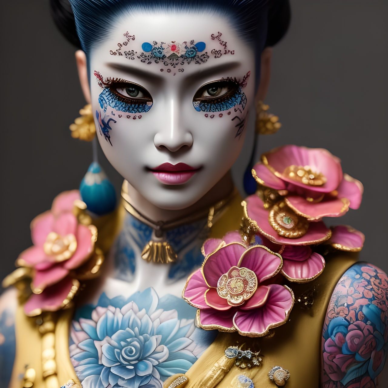 Yakuza Lady  by @StormySeaSailor