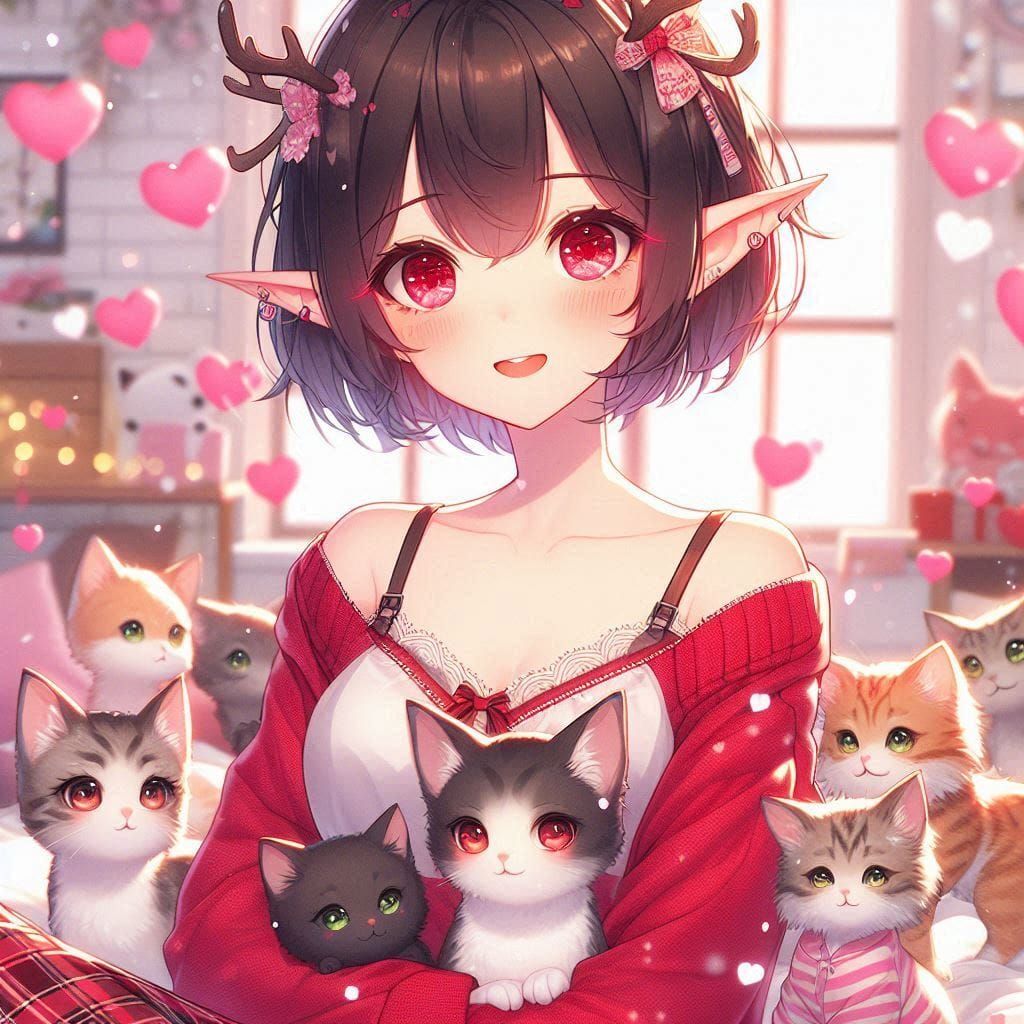 Backdoor Kitten Cutie I  by @Dysfunctional_one 