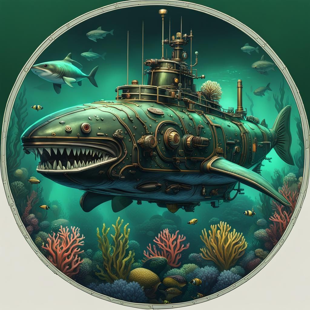 Shark Submarine