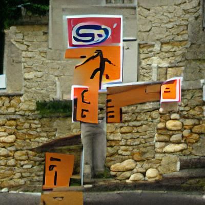 Signalisation cône
