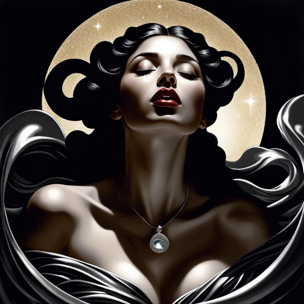 "She came to me with a serpent's kiss, As the Eye of the Sun...