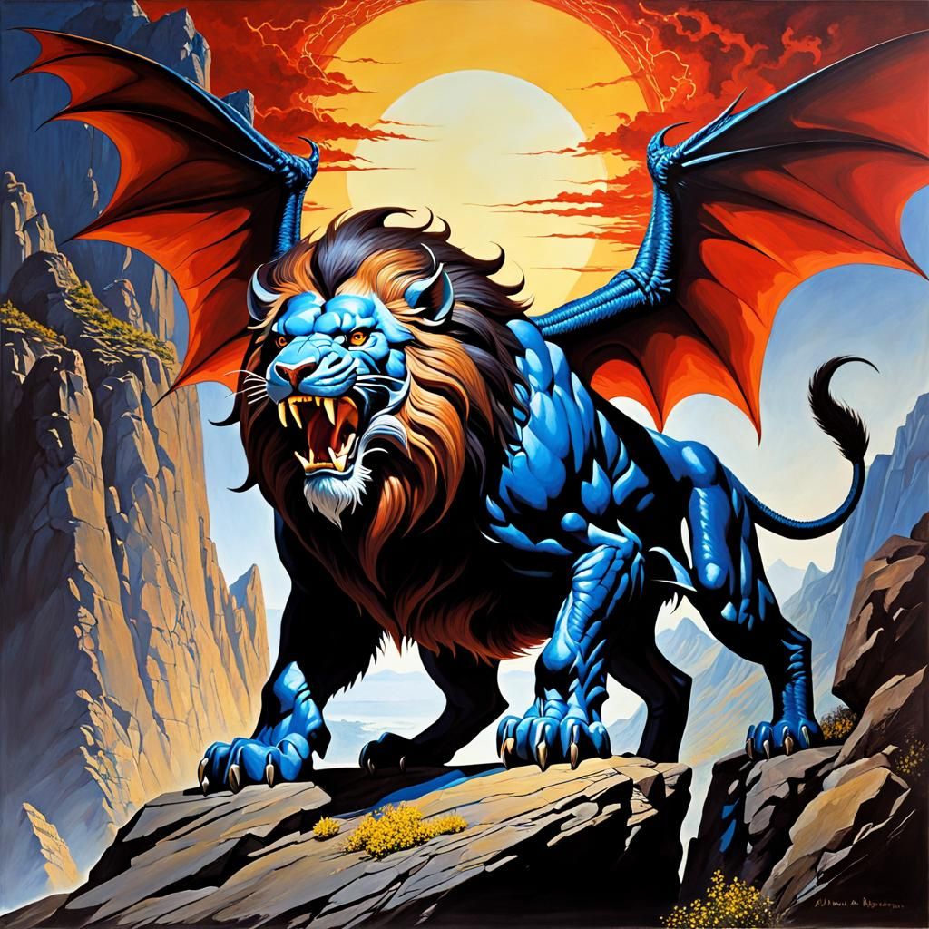 The Manticore of the Andrevos Wilderness