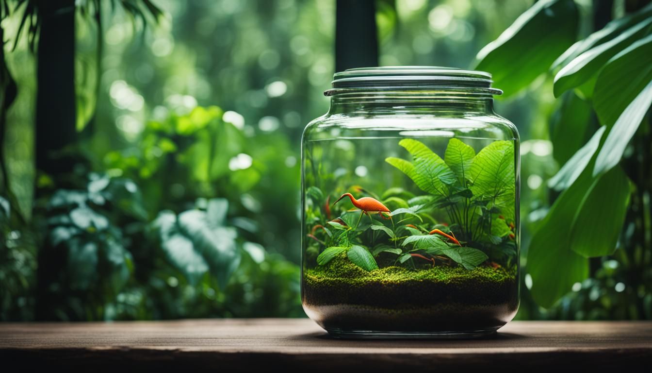 Jungle life in a Jar