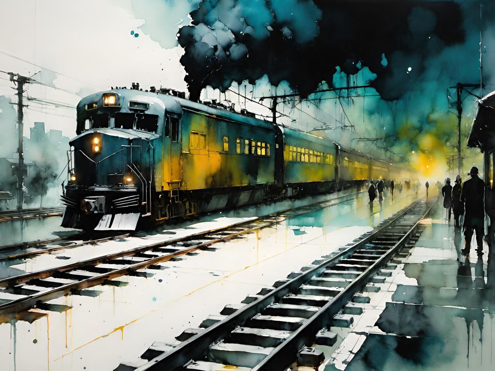 There's a train that leaves at eight-fifty