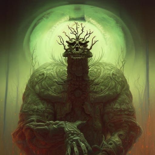 Esoteric Horrifying Salad King Demon