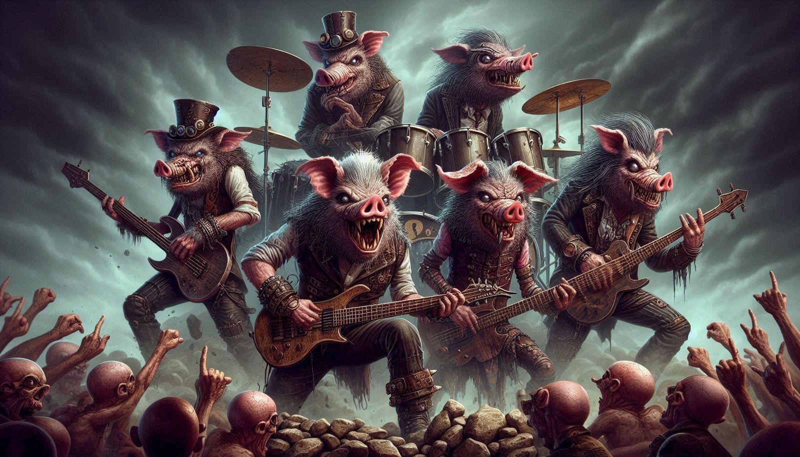 Rock pigs