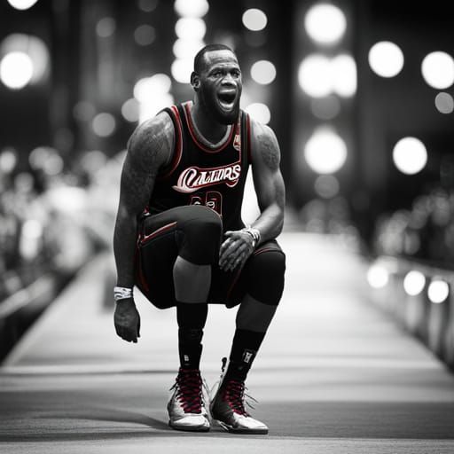 LeBron James - AI Generated Artwork - NightCafe Creator