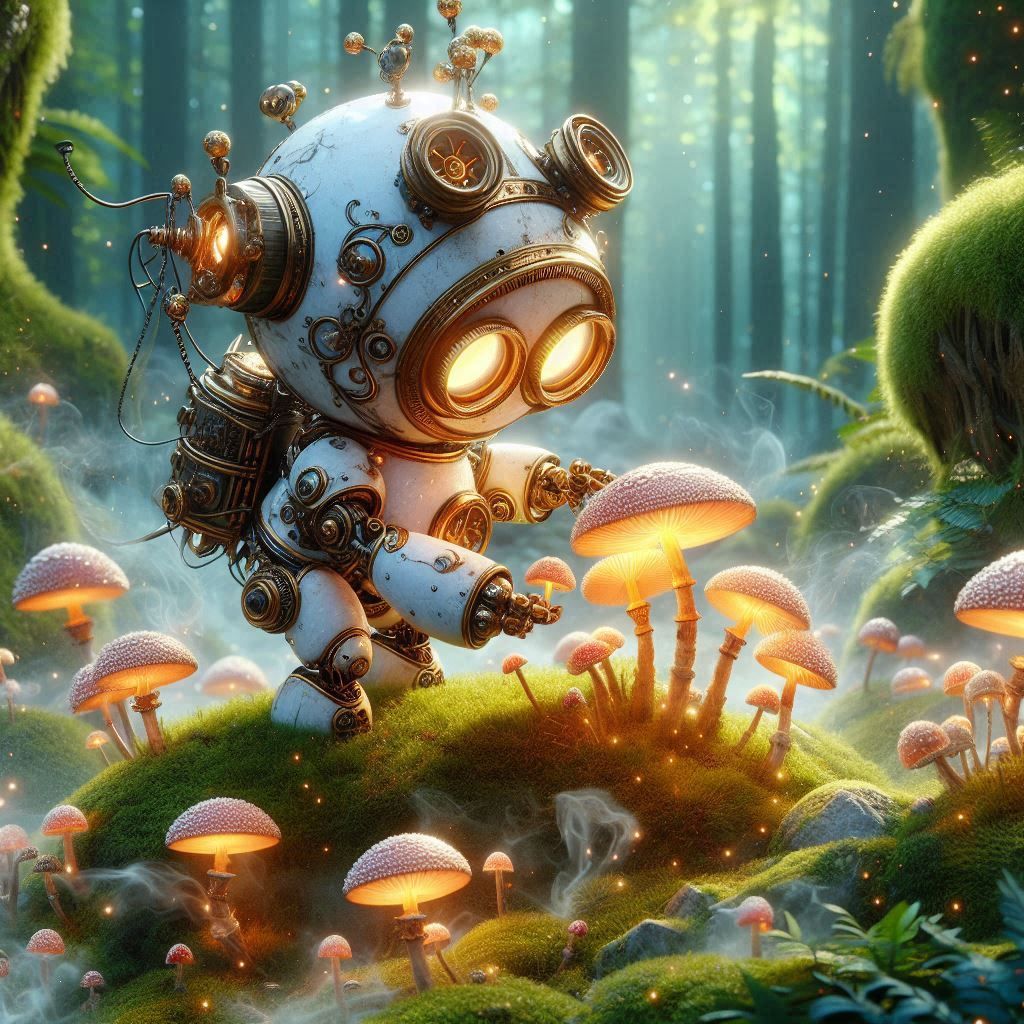 Mushroom robot 2