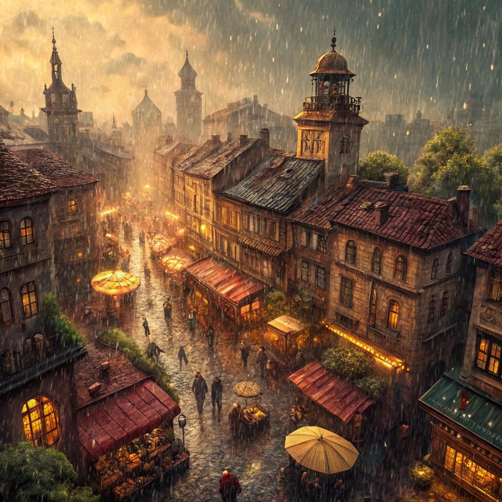 Summer Rain  by @Gandalf the Green