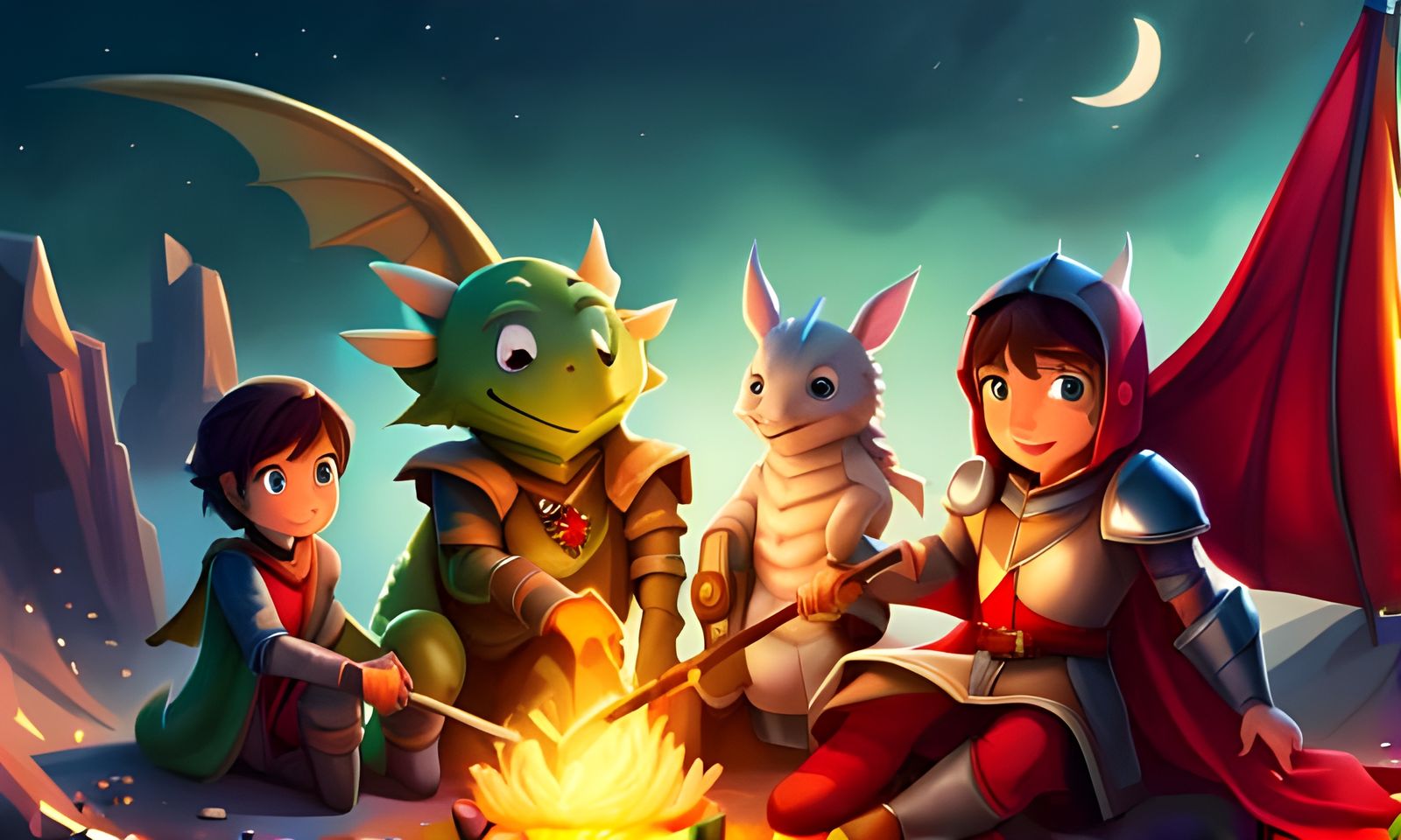 Friendship  by @Manaland