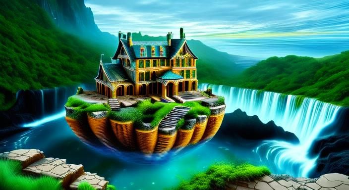 <lora:Whitehorse EL:1.0> Cliff House