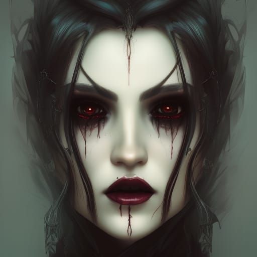 Gothic Vampire - AI Generated Artwork - NightCafe Creator