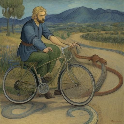 Snakes and brakes 
Snake by Filippo Lippi and Vincent Van Go...