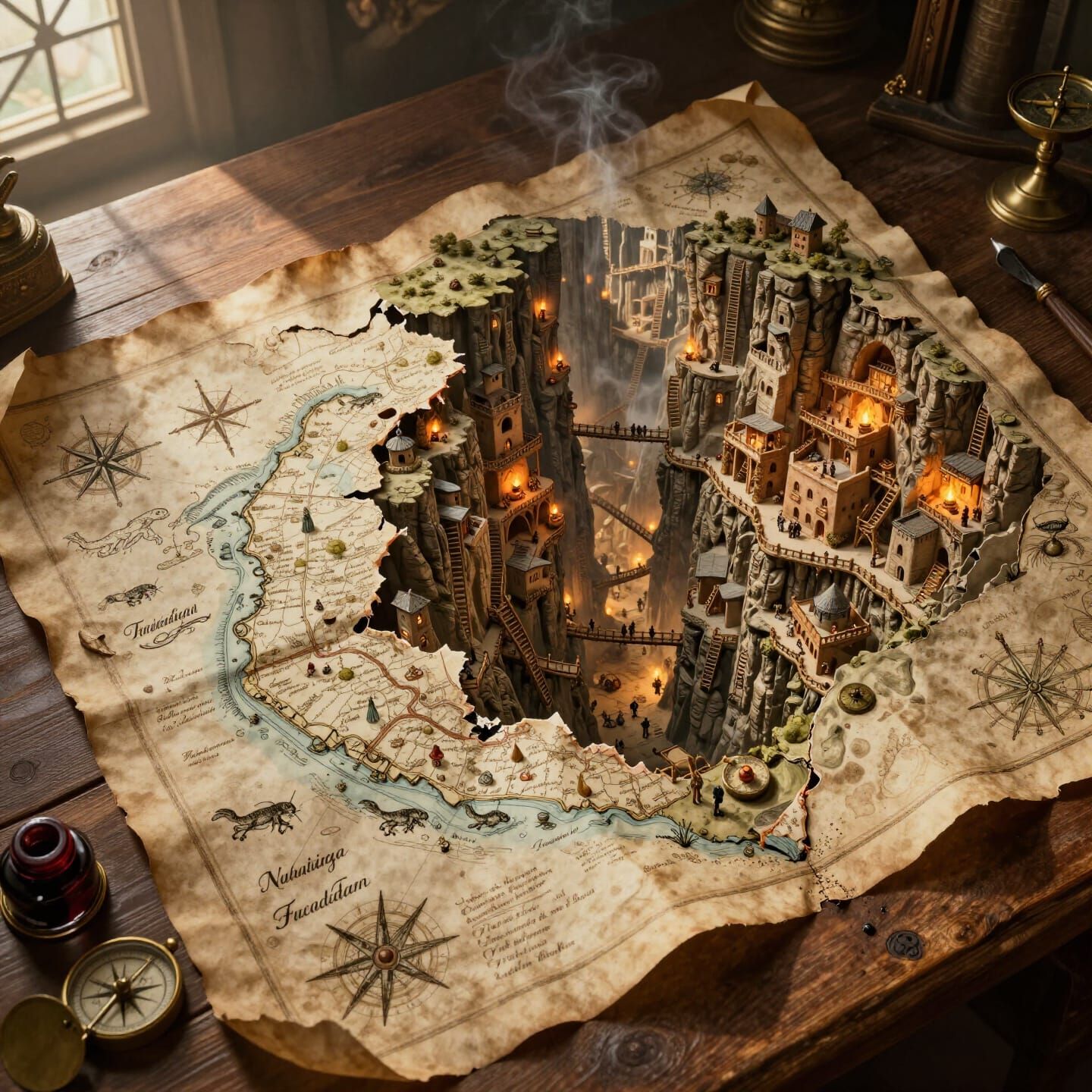 Search for the Lost City  by @Mog