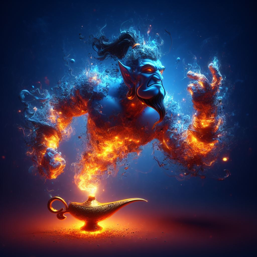 Genie of the lamp