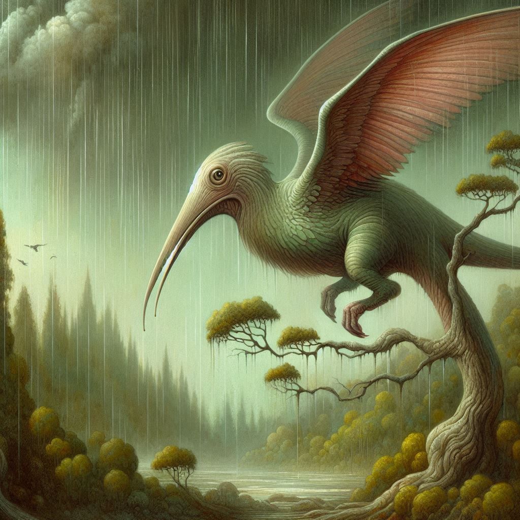 The poor rooted bird