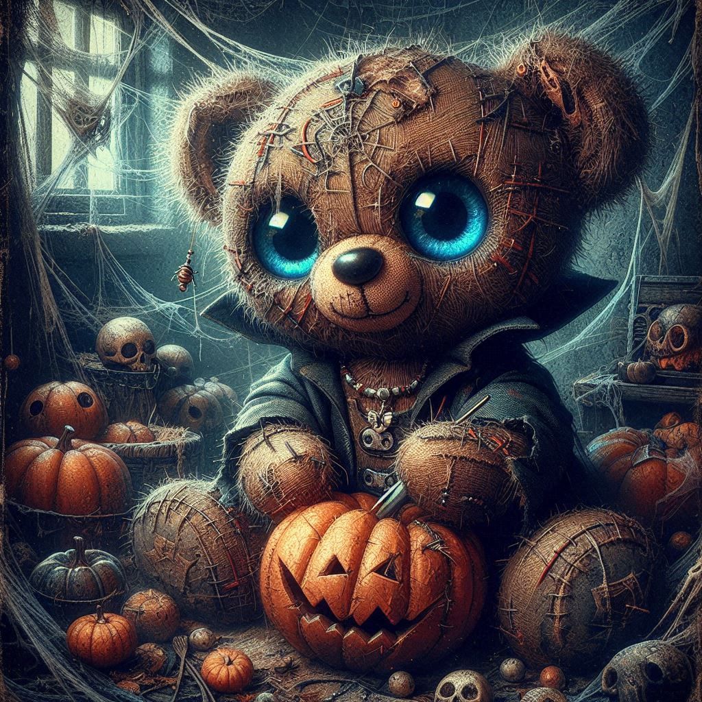 "Can't hardly wait for spooky time!!!!..."