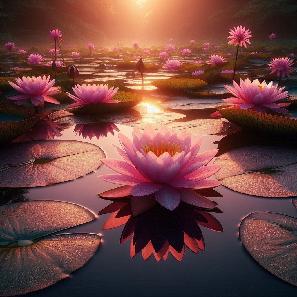 Water Lily Miracle 🪷✨