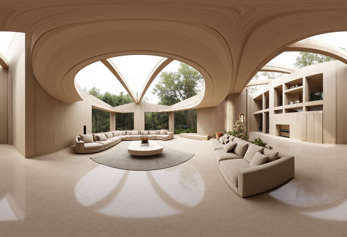 360 image of Modern architecture