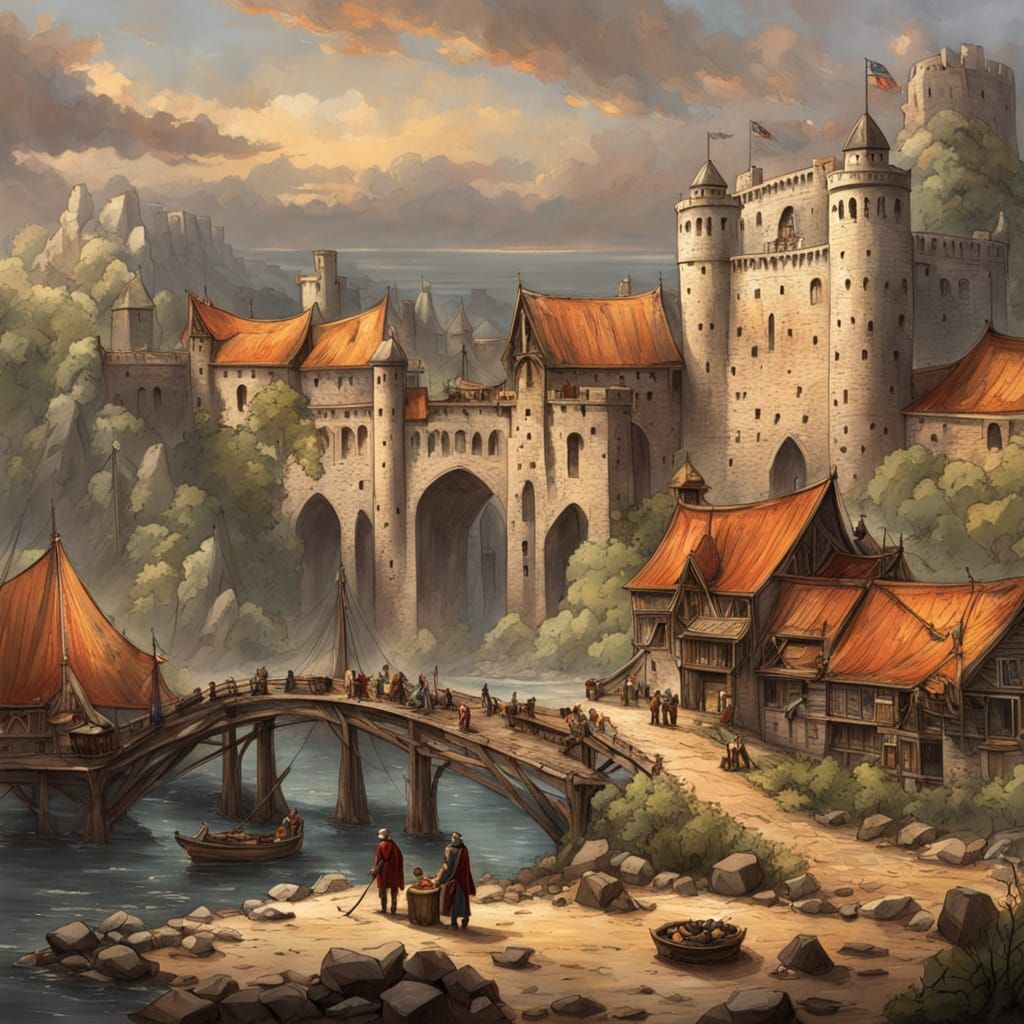 מבצר על האי